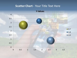 Sky Wireless Screen PowerPoint Template