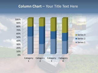 Sky Wireless Screen PowerPoint Template