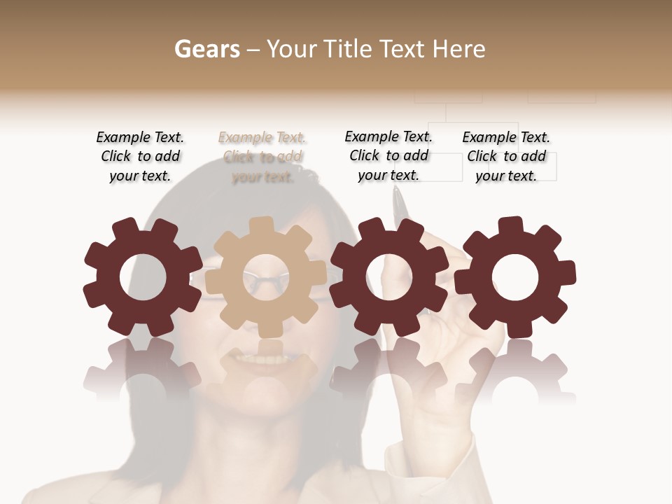 Flow Chart Technology PowerPoint Template