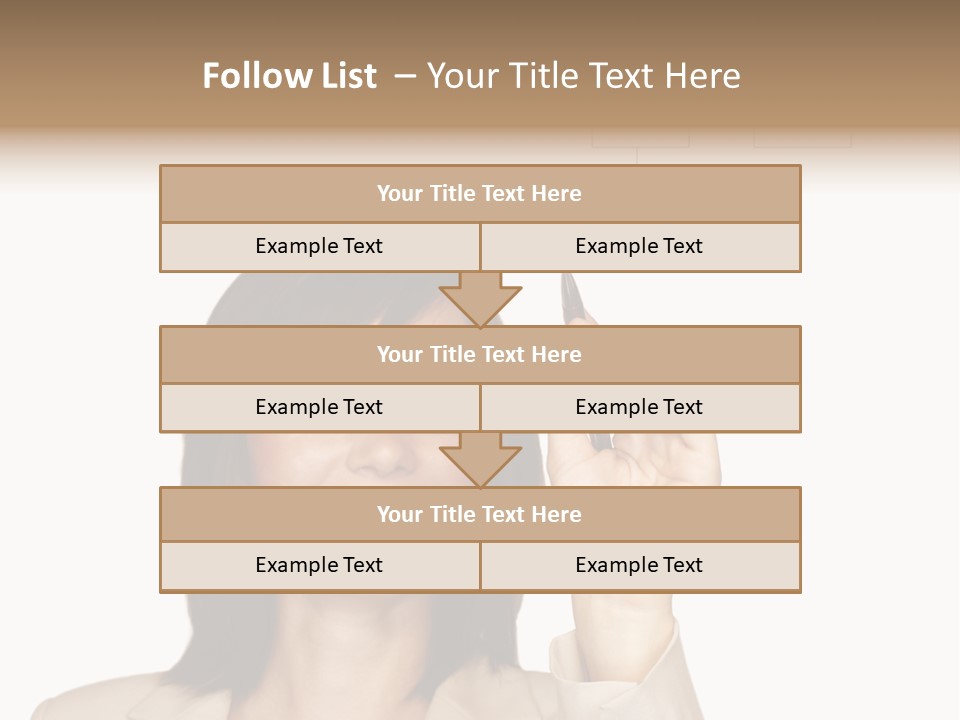 Flow Chart Technology PowerPoint Template