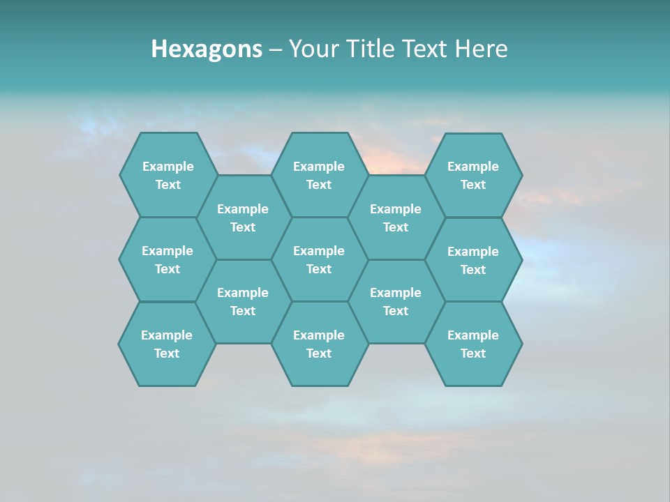 Evening Beautiful Sunlight PowerPoint Template