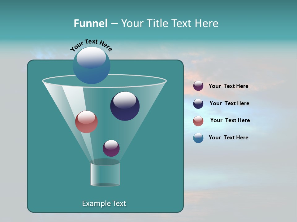 Evening Beautiful Sunlight PowerPoint Template