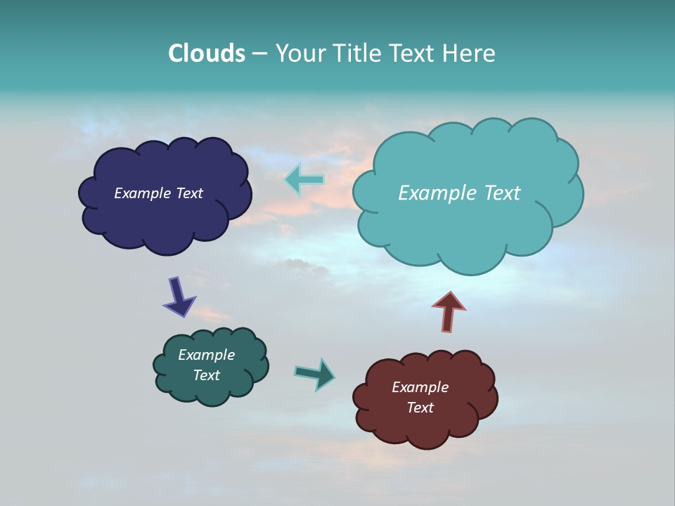 Evening Beautiful Sunlight PowerPoint Template