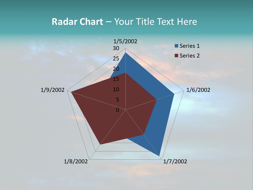 Evening Beautiful Sunlight PowerPoint Template