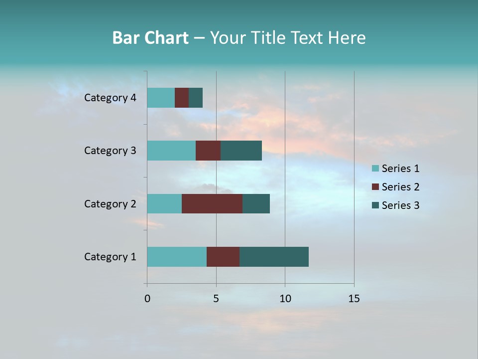 Evening Beautiful Sunlight PowerPoint Template
