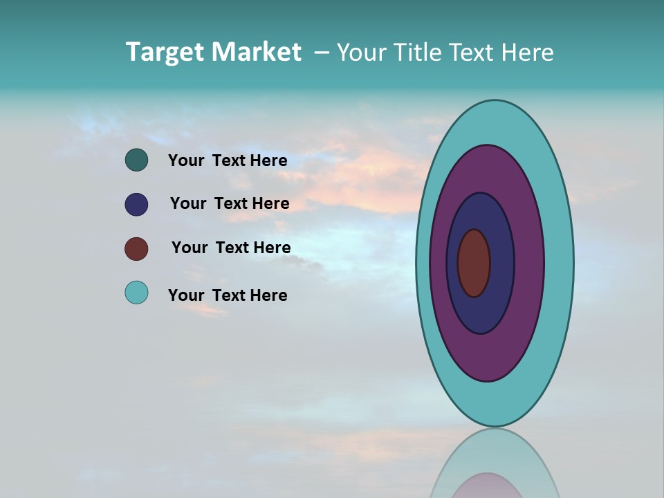 Evening Beautiful Sunlight PowerPoint Template