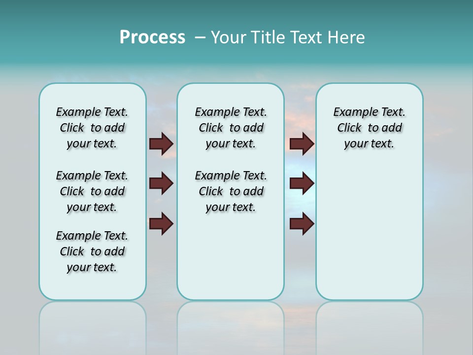 Evening Beautiful Sunlight PowerPoint Template