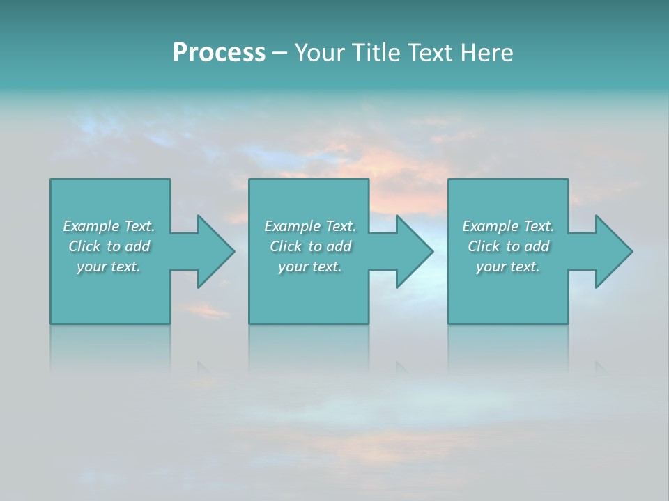 Evening Beautiful Sunlight PowerPoint Template