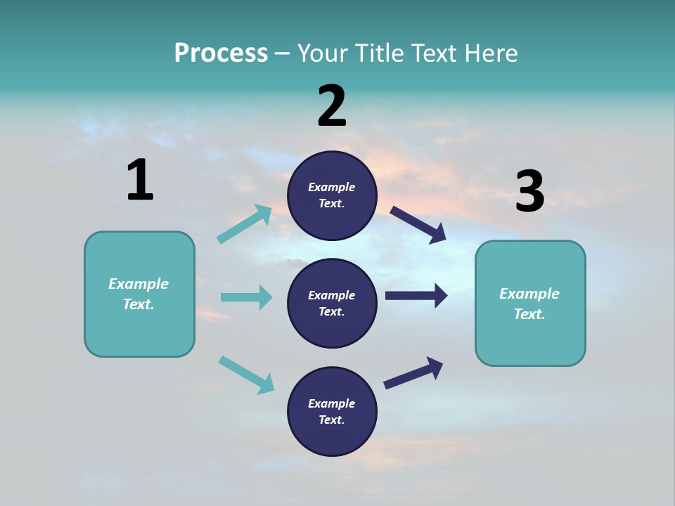 Evening Beautiful Sunlight PowerPoint Template