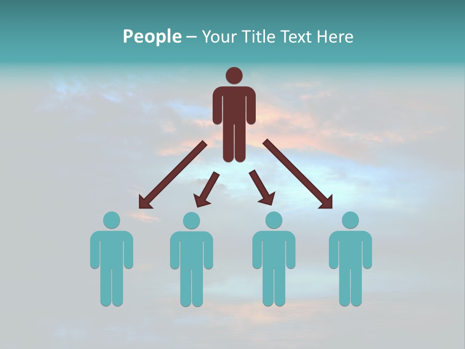 Evening Beautiful Sunlight PowerPoint Template