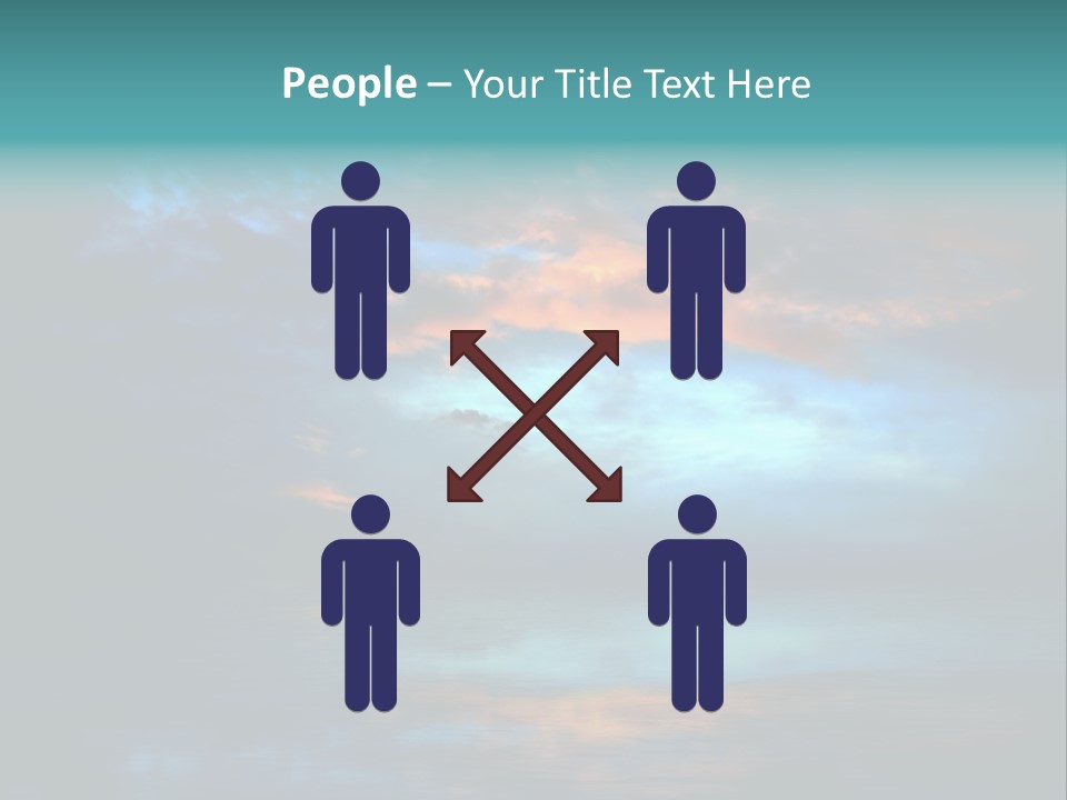 Evening Beautiful Sunlight PowerPoint Template