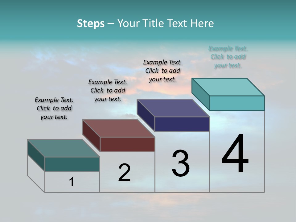 Evening Beautiful Sunlight PowerPoint Template