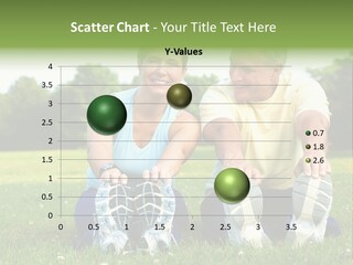 Mature Happy Gymnastics PowerPoint Template