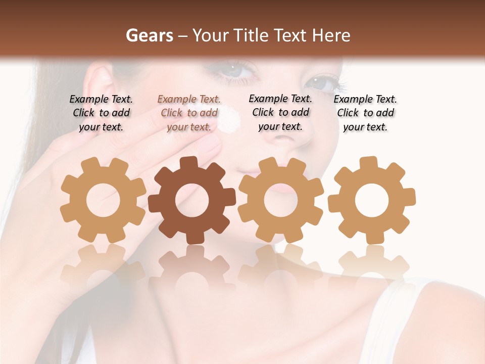 Space Copy Cute PowerPoint Template