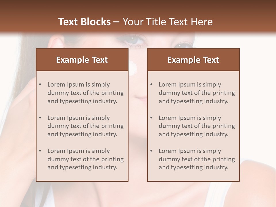 Space Copy Cute PowerPoint Template