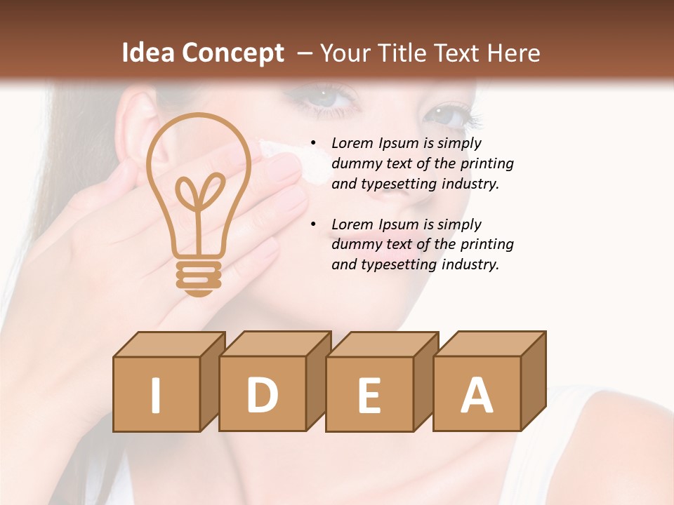 Space Copy Cute PowerPoint Template