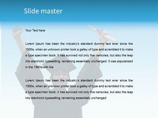 Young Board Gown PowerPoint Template