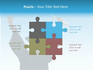 Young Board Gown PowerPoint Template