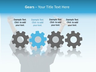 Young Board Gown PowerPoint Template