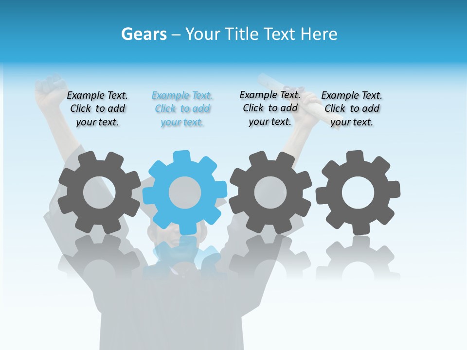 Young Board Gown PowerPoint Template