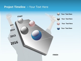 Young Board Gown PowerPoint Template