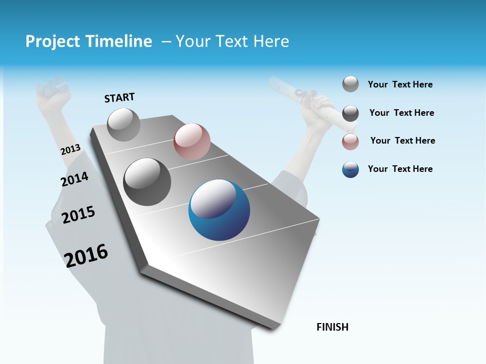 Young Board Gown PowerPoint Template