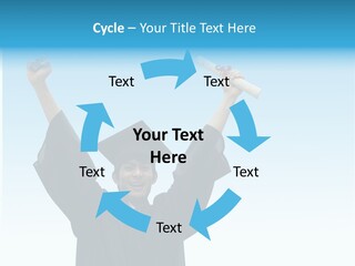 Young Board Gown PowerPoint Template