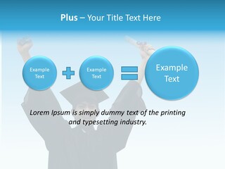 Young Board Gown PowerPoint Template