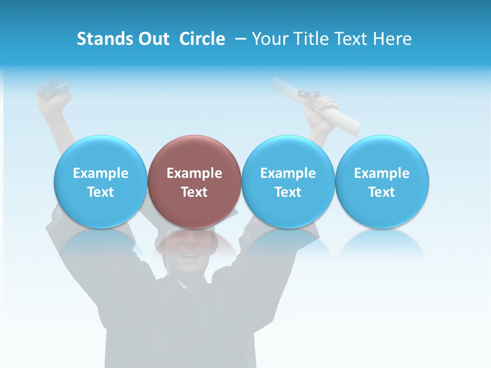 Young Board Gown PowerPoint Template