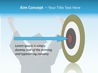 Young Board Gown PowerPoint Template