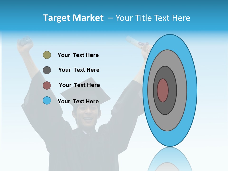 Young Board Gown PowerPoint Template