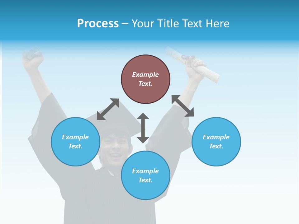 Young Board Gown PowerPoint Template