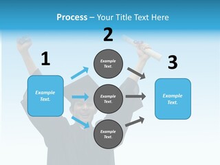 Young Board Gown PowerPoint Template