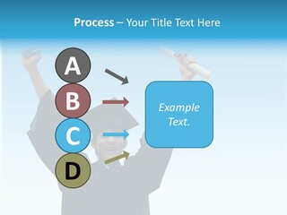 Young Board Gown PowerPoint Template