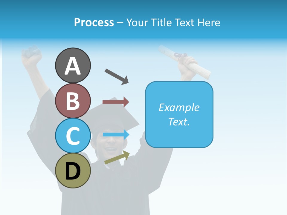 Young Board Gown PowerPoint Template