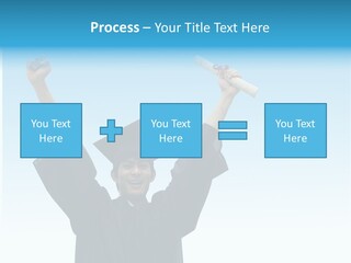 Young Board Gown PowerPoint Template