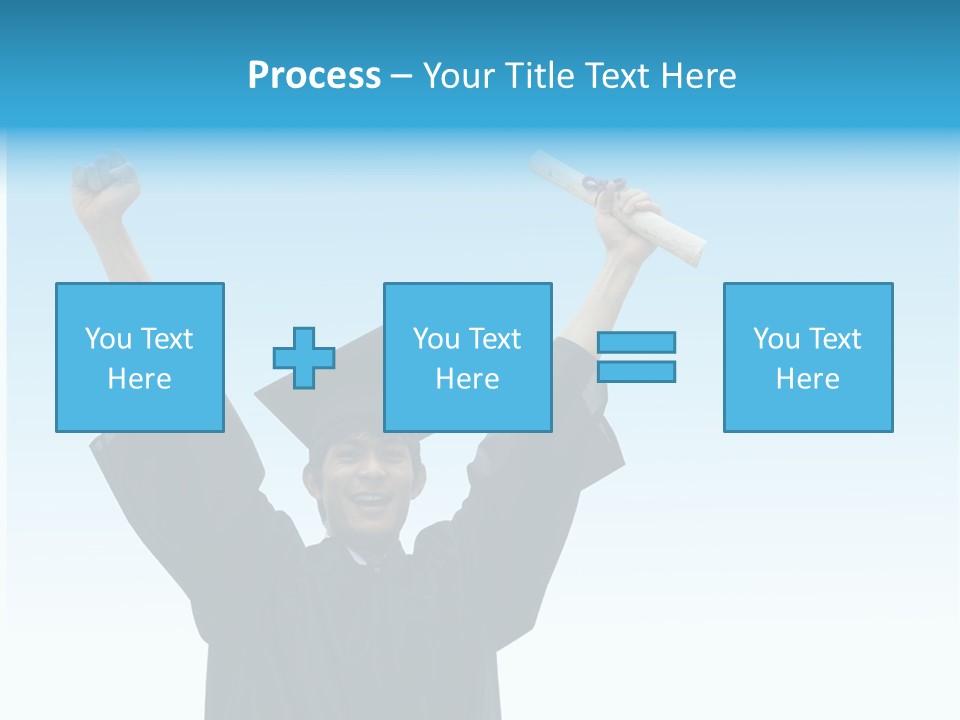 Young Board Gown PowerPoint Template