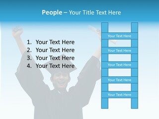 Young Board Gown PowerPoint Template