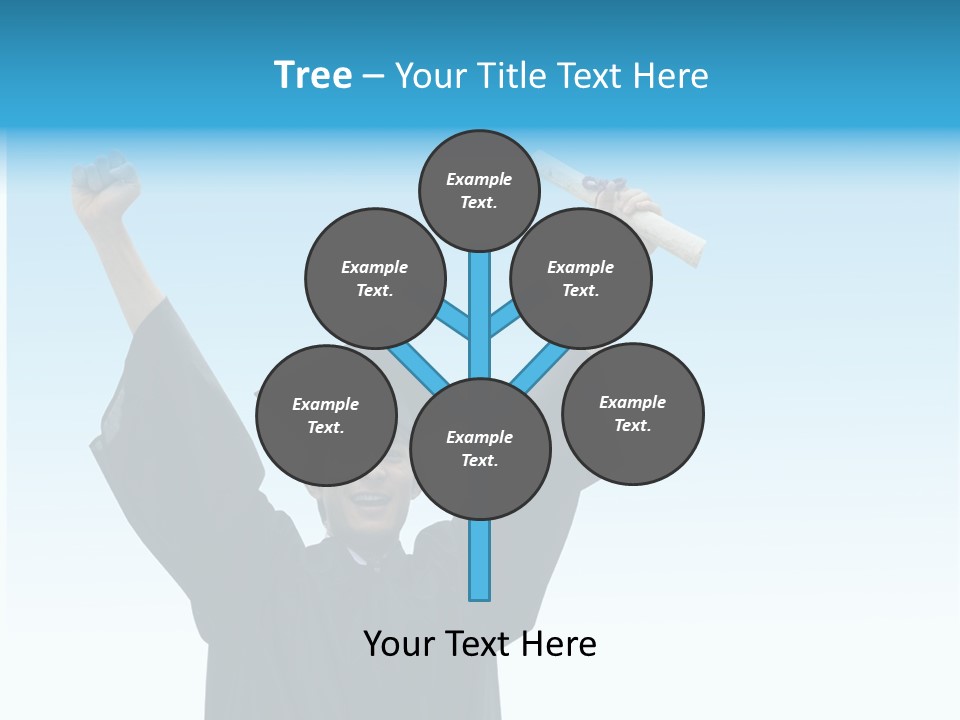 Young Board Gown PowerPoint Template