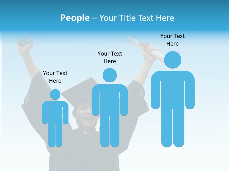 Young Board Gown PowerPoint Template