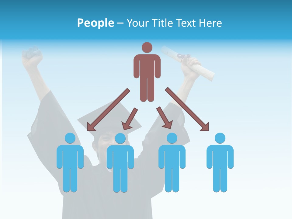 Young Board Gown PowerPoint Template