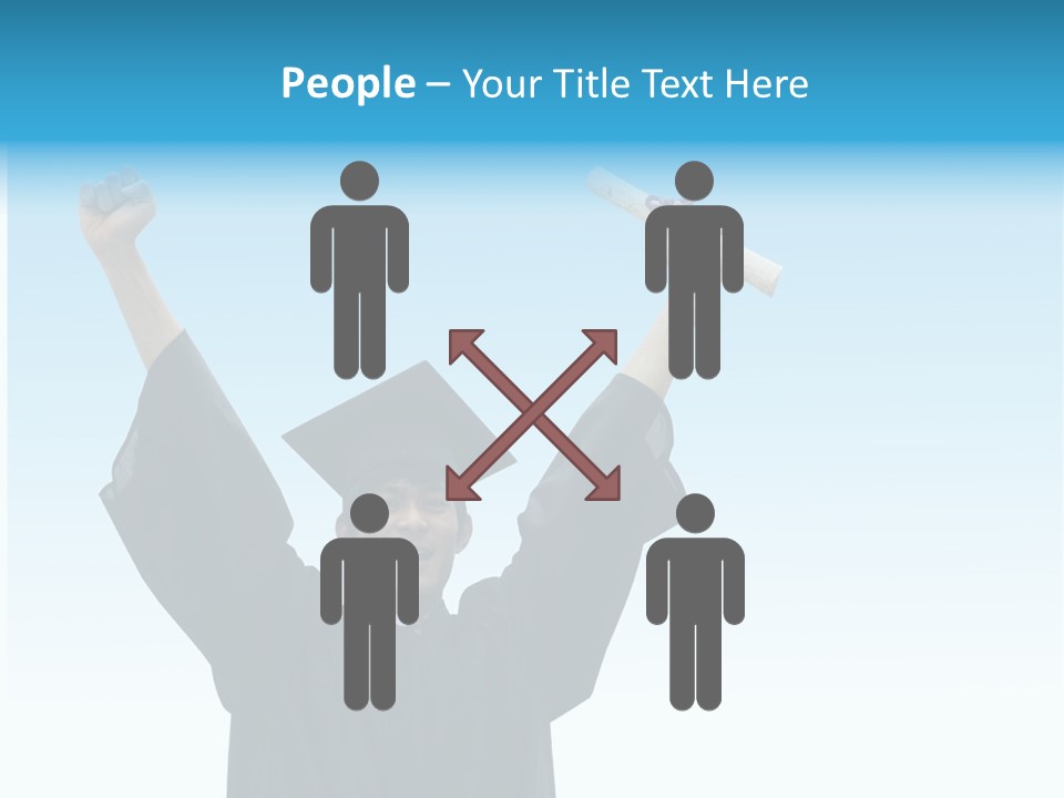 Young Board Gown PowerPoint Template