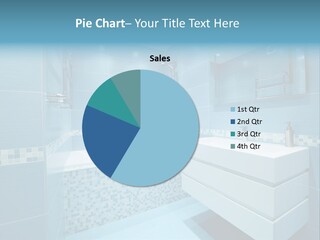 Shower Mosaic Sink PowerPoint Template