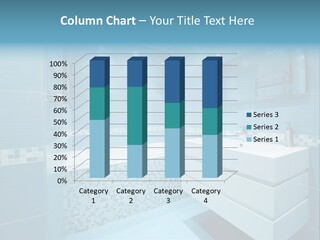 Shower Mosaic Sink PowerPoint Template