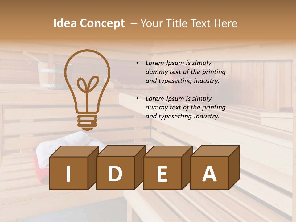 Shower Health Healthy PowerPoint Template