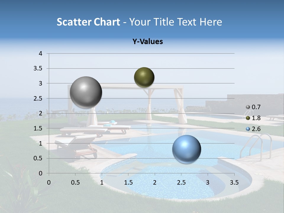 Turquoise Resort Tourism PowerPoint Template
