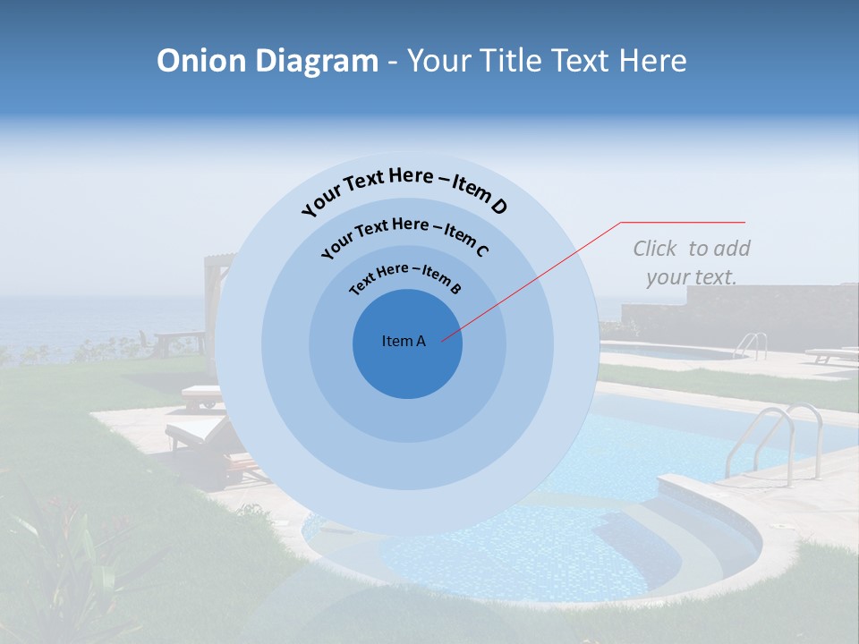 Turquoise Resort Tourism PowerPoint Template