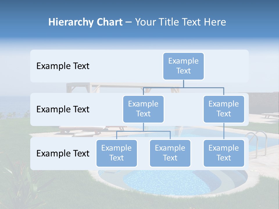 Turquoise Resort Tourism PowerPoint Template