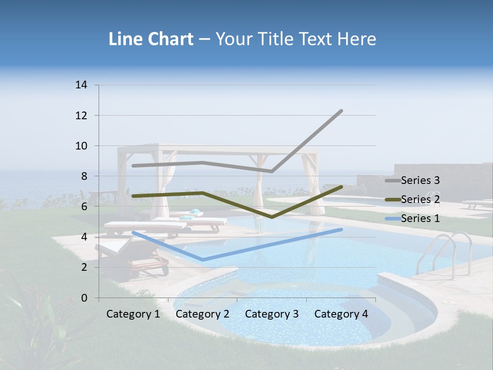 Turquoise Resort Tourism PowerPoint Template