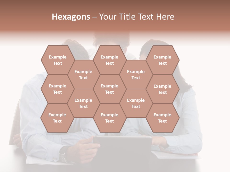 Leadership Team Three PowerPoint Template